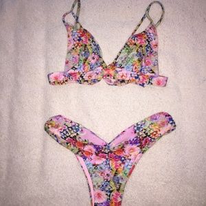 KAI LANI Flower Bomb Bikini Size S